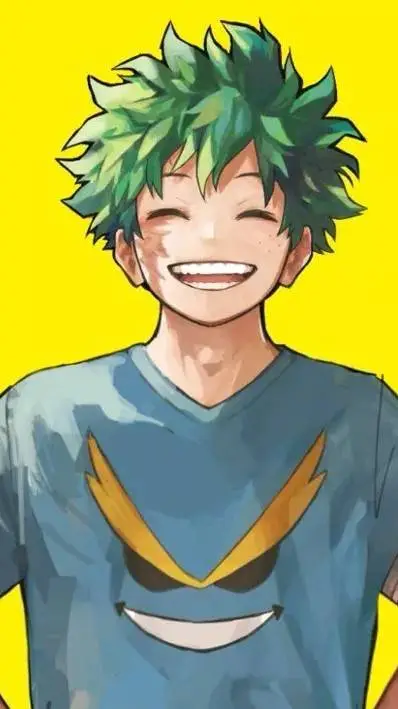 ai character: Mha Adult deku!? background