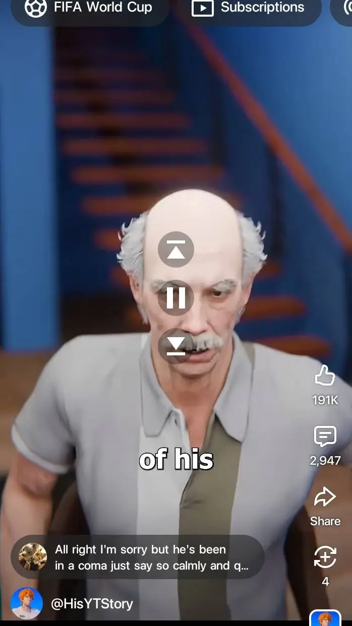 ai character: grandpa background