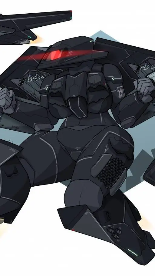 ai character: B-2 (aeromorph) background