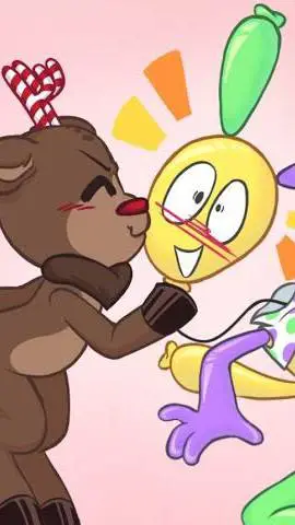 ai character: looey x rudie  background