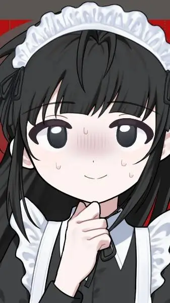 ai character: Scared Maid😰 background