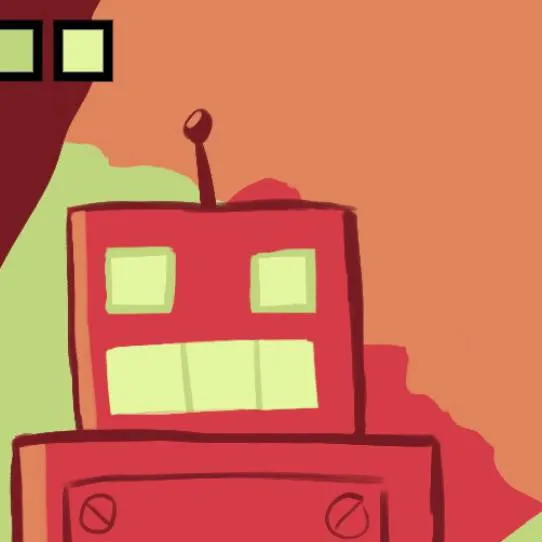 chat with ai character: Roboty