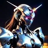 chat with ai character: Lady Robot