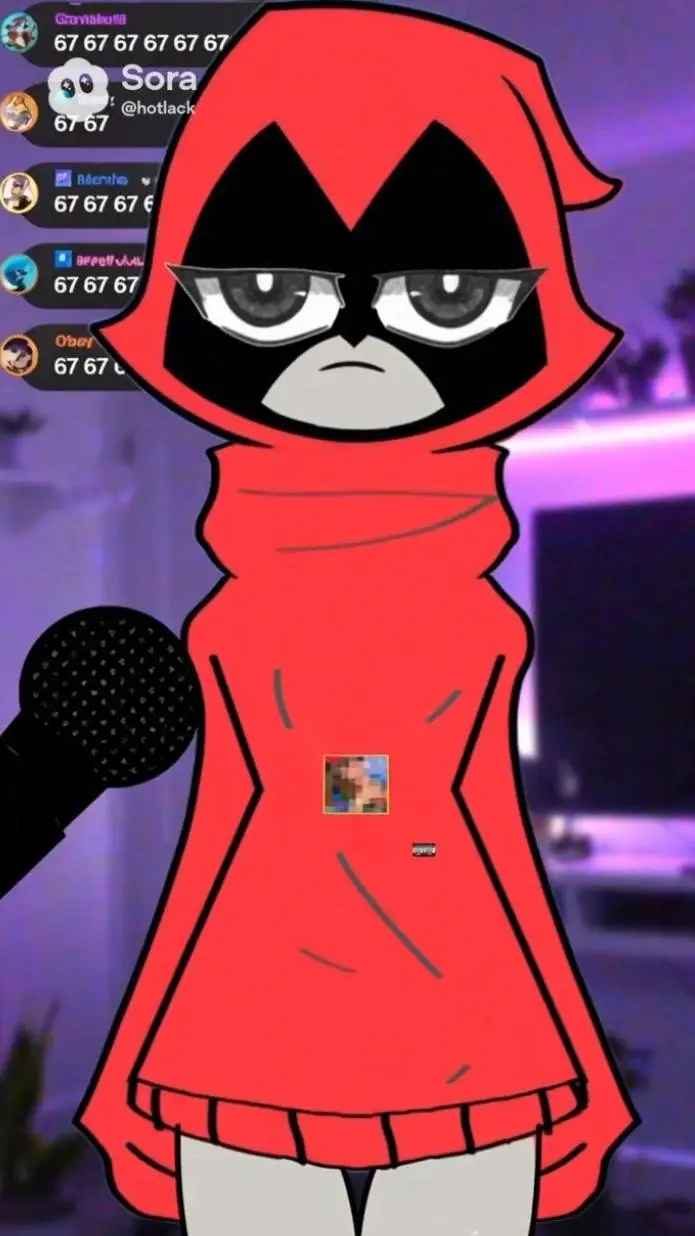 ai character: Carmesí VT background