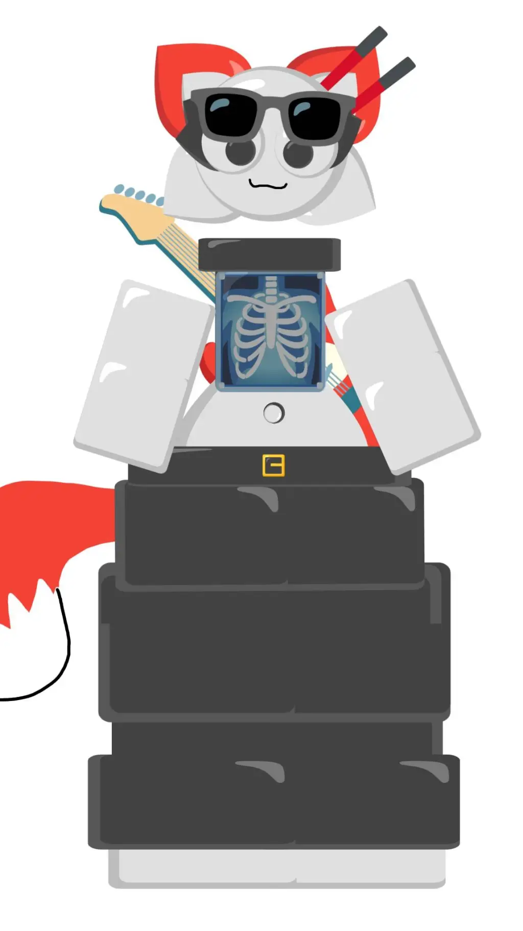 ai character: Roxi background