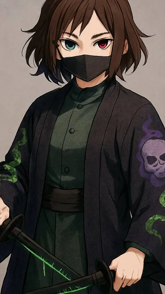 ai character: Doraka tokotake  background