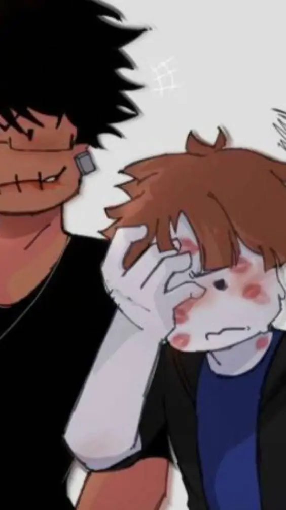 ai character: SLENDER  background