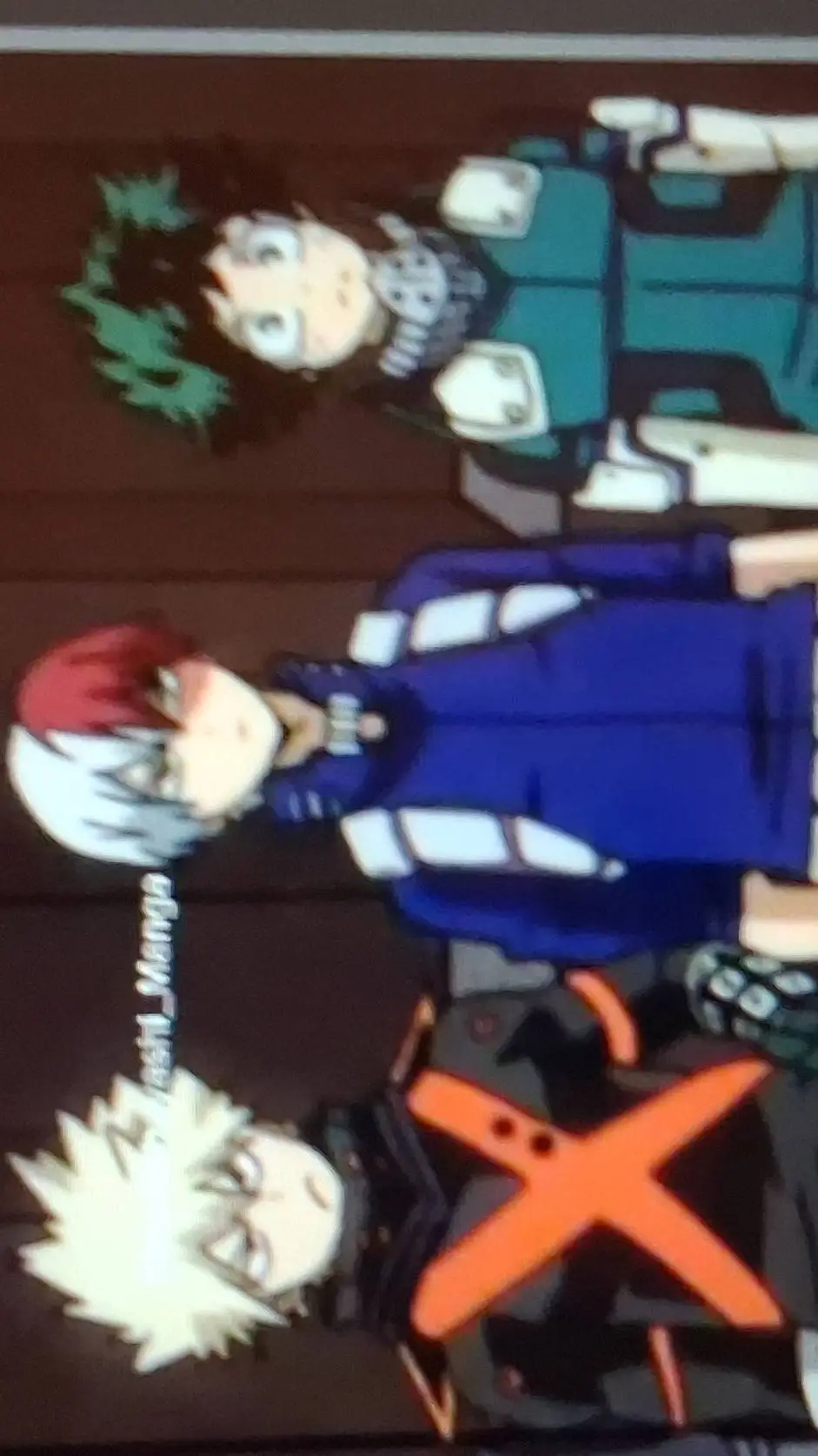 ai character: mha triplé  background