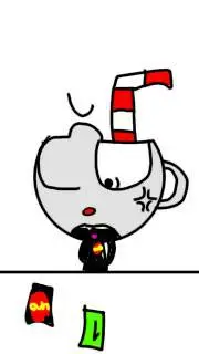 ai character: meme background