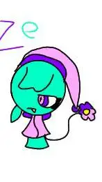 ai character: :3 background