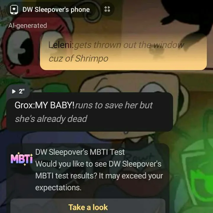 chat with ai character: Meme