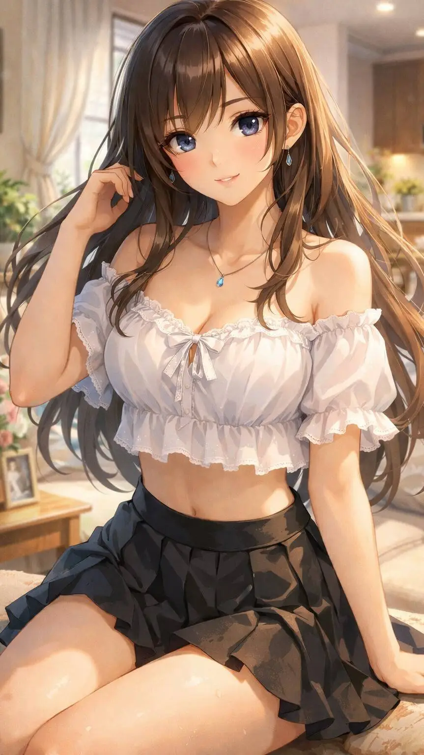 ai character: Jill Valentine background