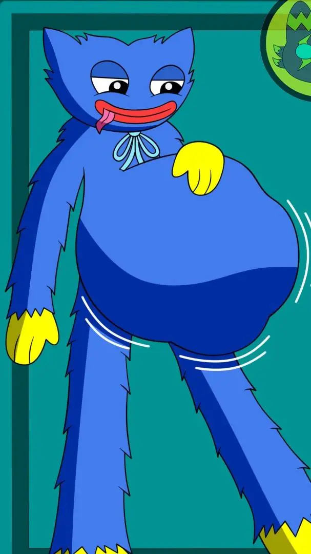 ai character: Huggy Wuggy Vore background