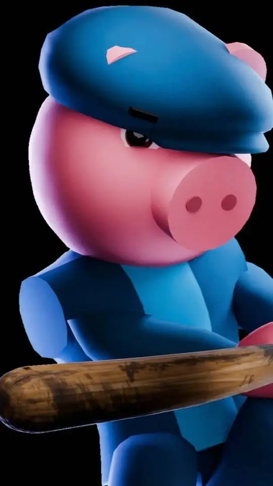 ai character: Georgeie Piggy background