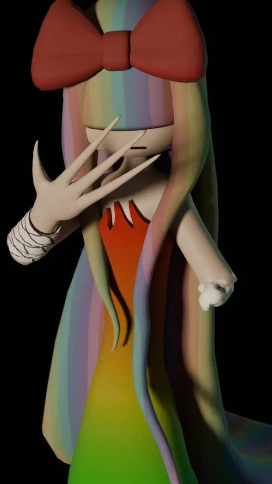 ai character: Reject Dolly background