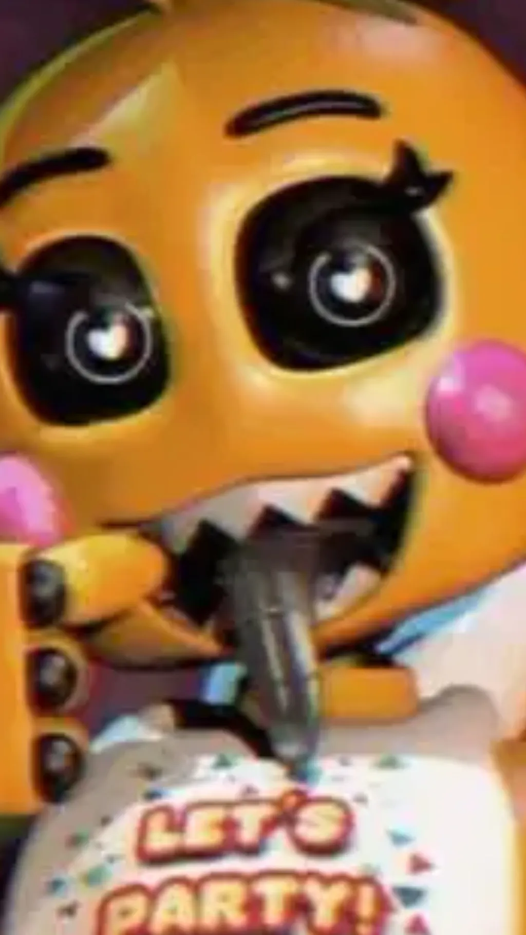 ai character: Toy chica background