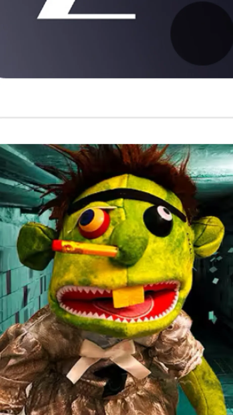 ai character: Posessed jeffy background