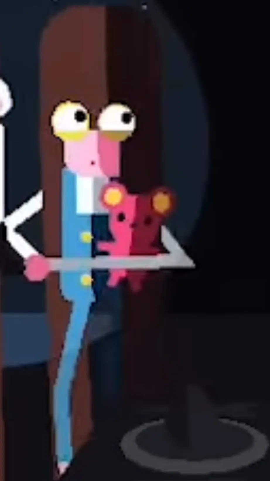 ai character: Kooky background