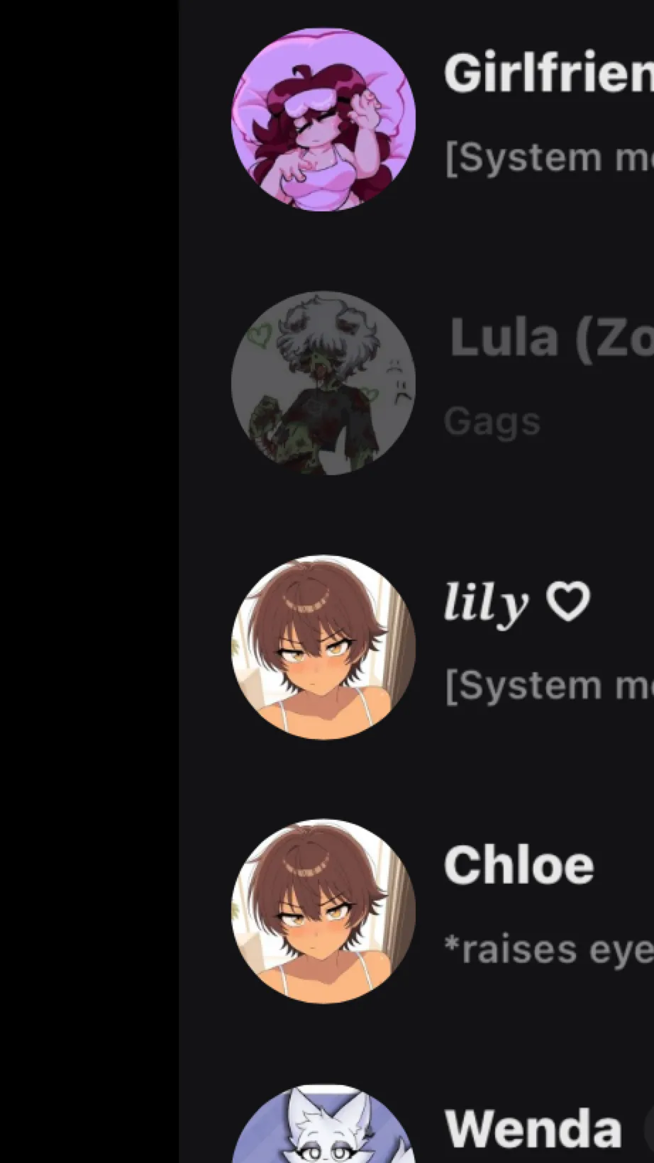 ai character: Lula background