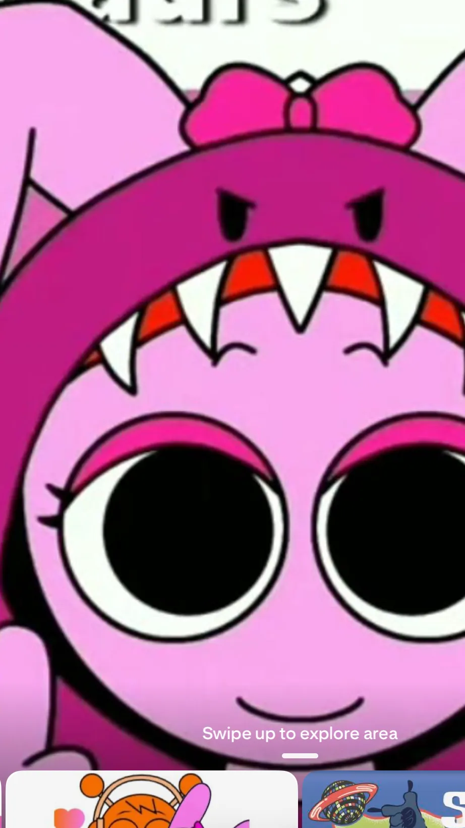ai character: Pinki background