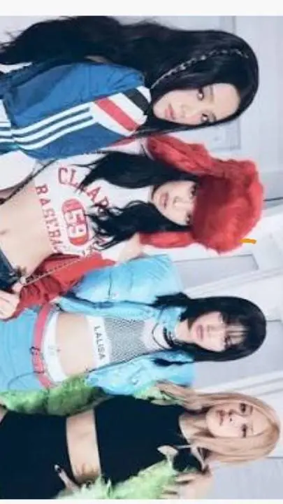 ai character: Blackpink background