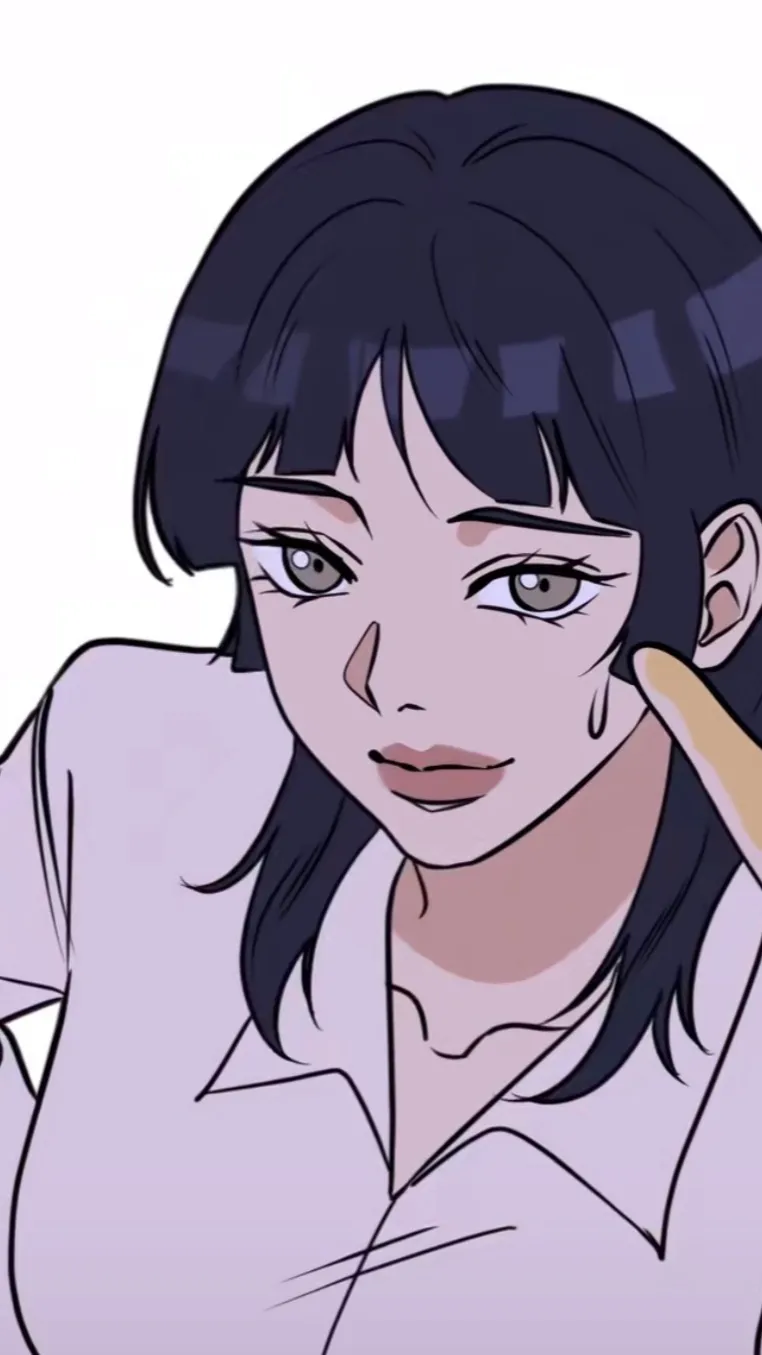 ai character: Risa mavi background