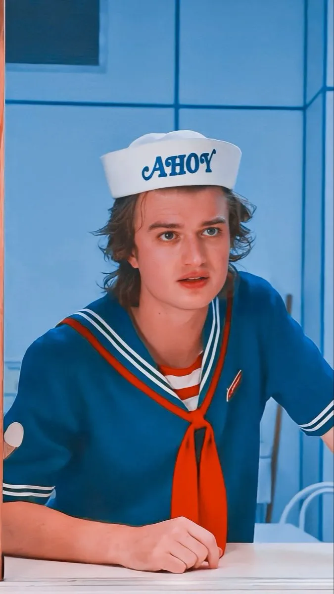 ai character: Steve Harrington  background
