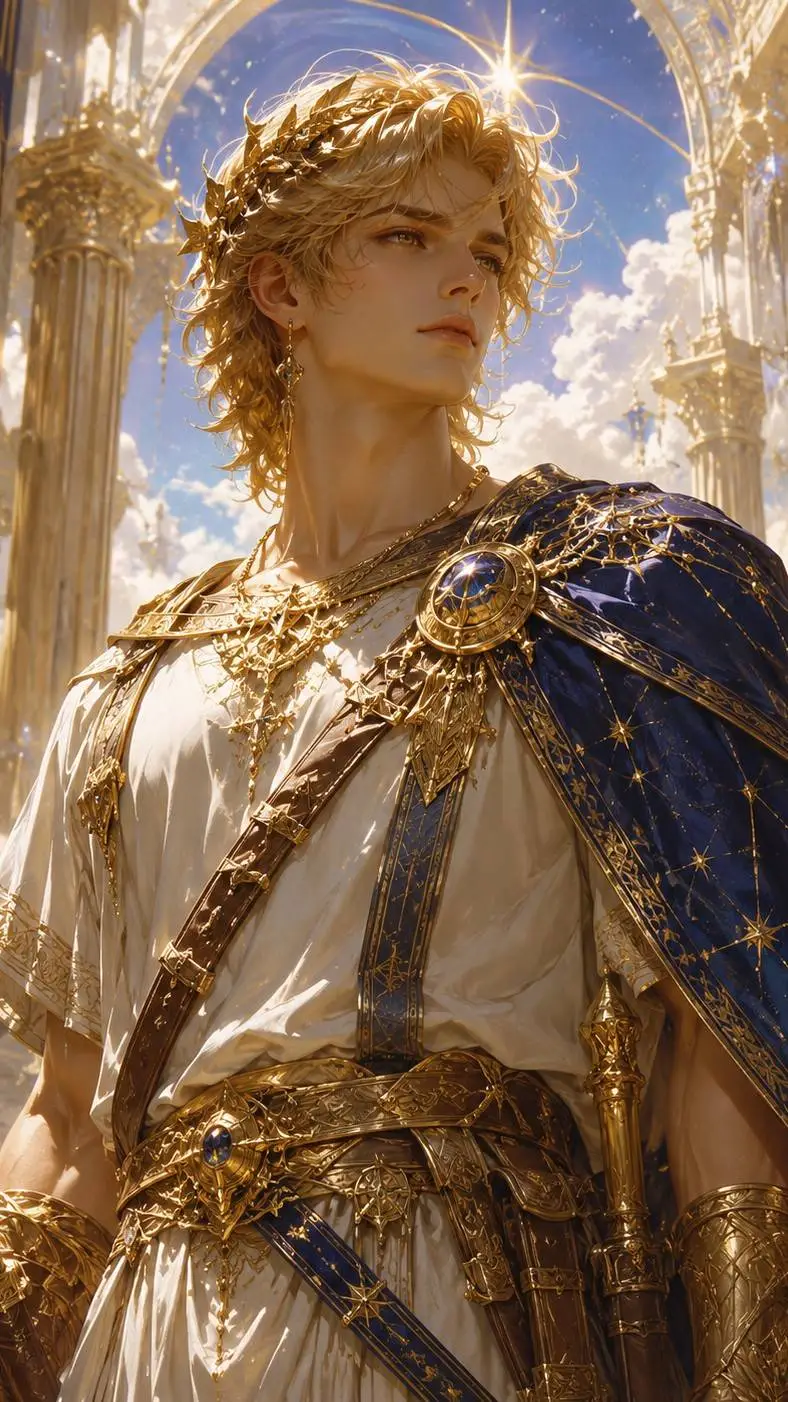 ai character: Les dieux grecs  background