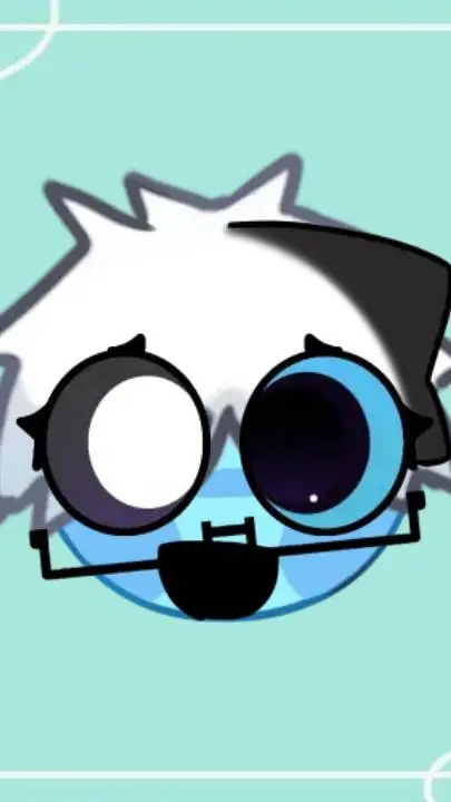 ai character: ice :D background