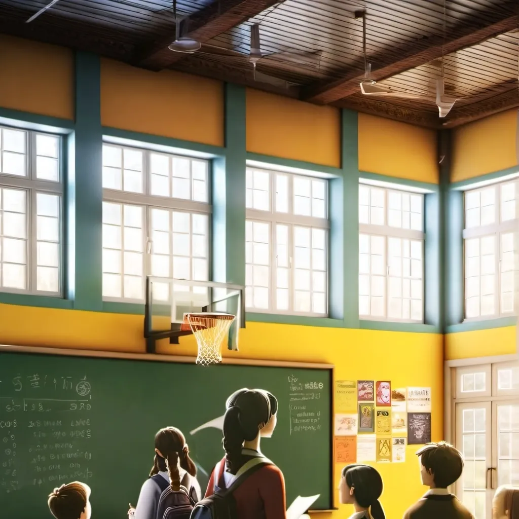 chat with ai character: school