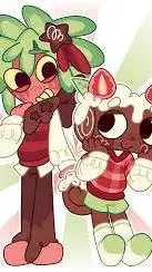 ai character: frutcake🍓🍫 background