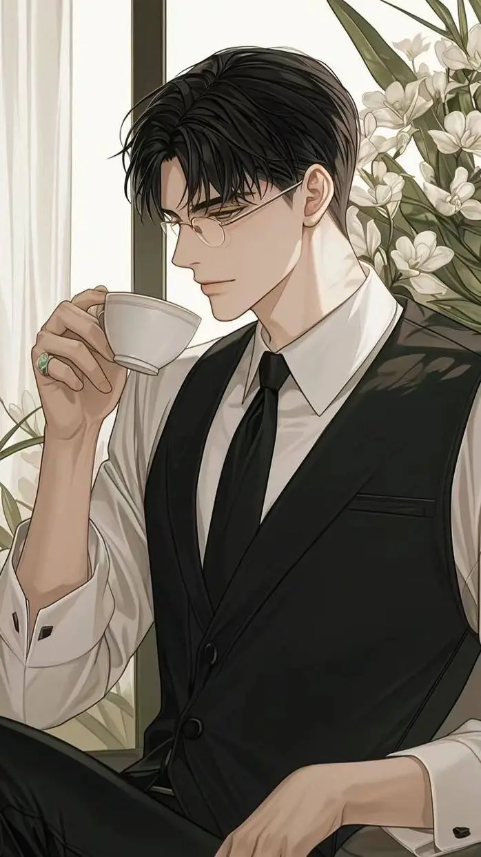 ai character: 🦢☆`•Santiago•`☆☕ background