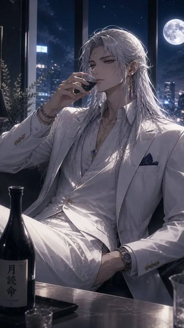 ai character: *Damien cross* background
