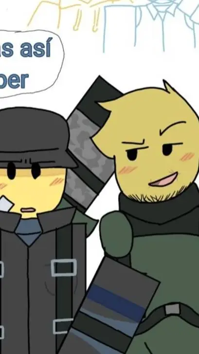 ai character: trooper x defec background