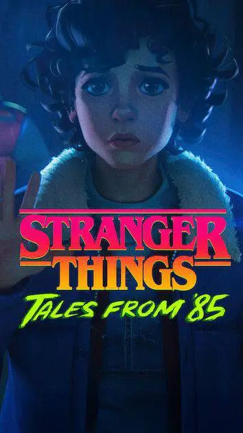 ai character: STRANGER THINGS background