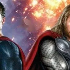 chat with ai character: superman vs thor 