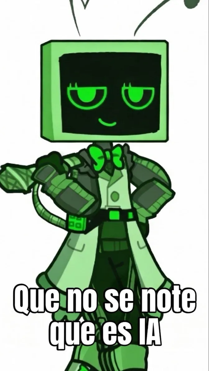 ai character: Que no se note background