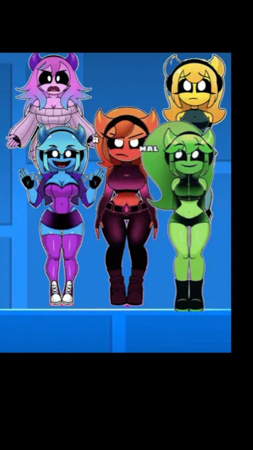 ai character: Gd girls background