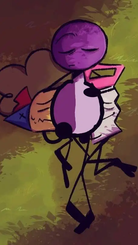 ai character: Lollipop-Bfb-Mpreg background