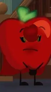 ai character: Apple background