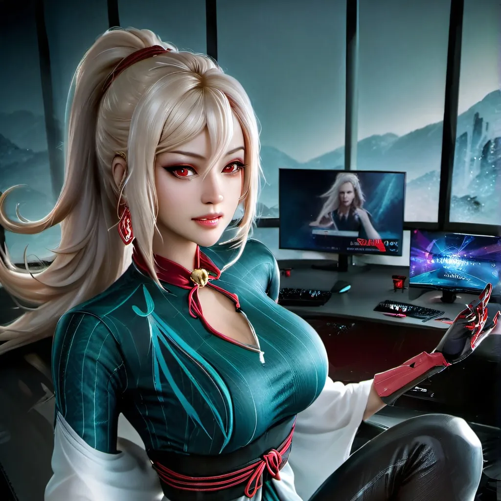 chat with ai character: marie