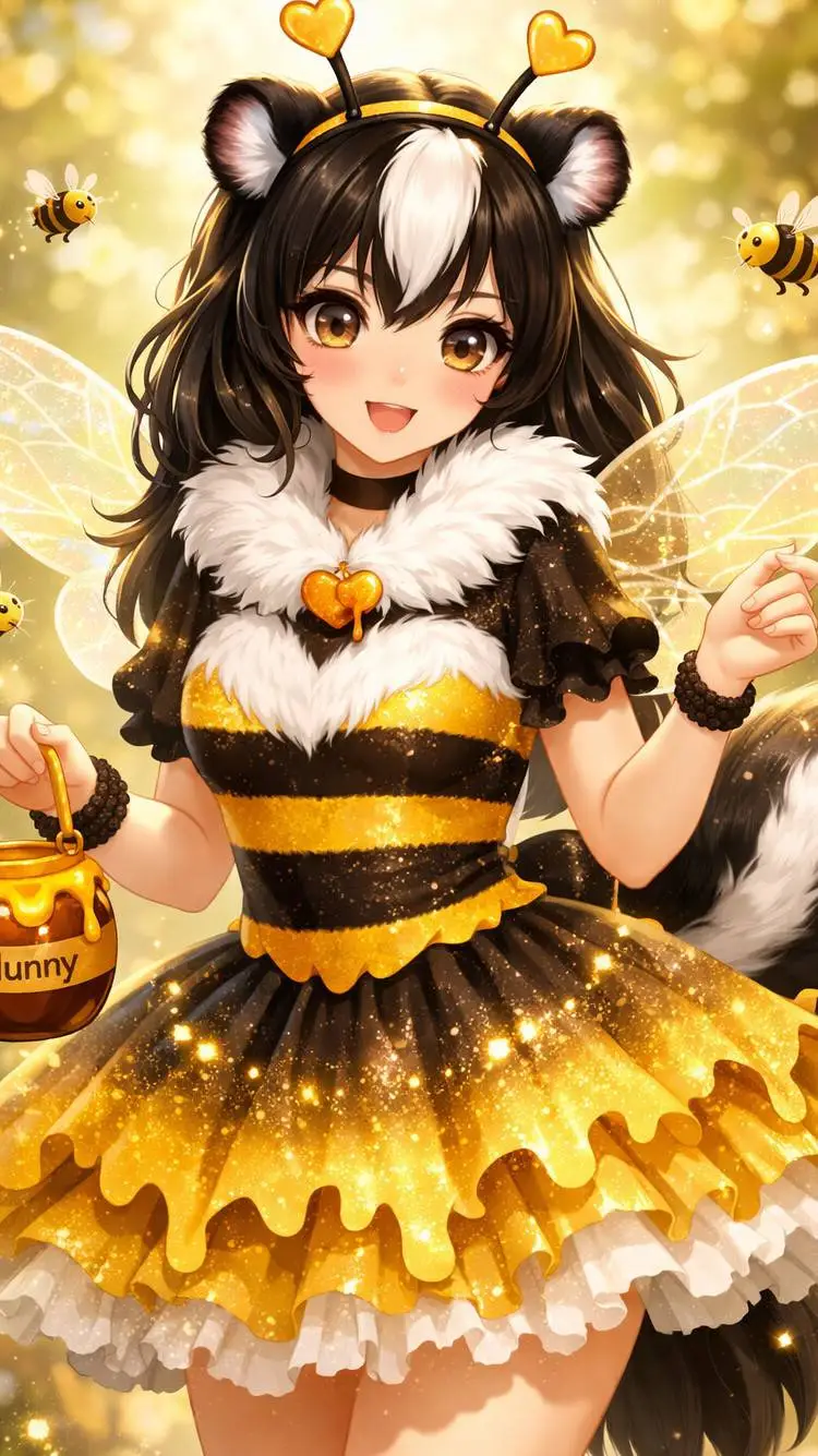 ai character: Maple Ruby background