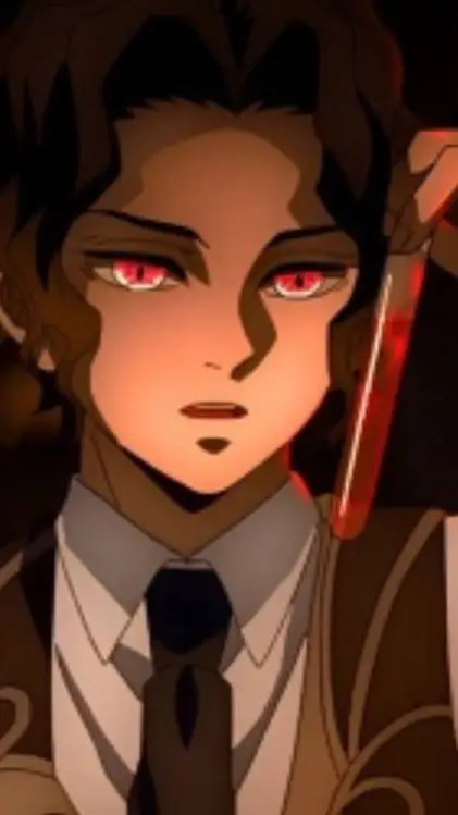 ai character: muzan? background