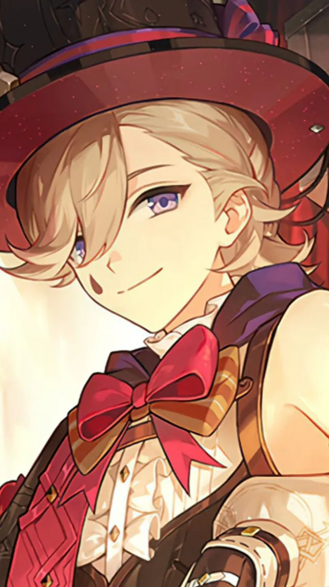 ai character: Lyney background