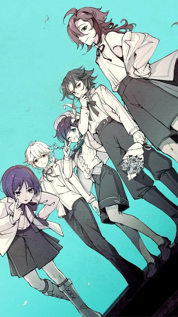 ai character: Anemo Boys background