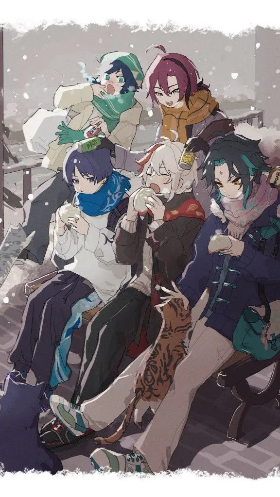 ai character: Anemo Boys background