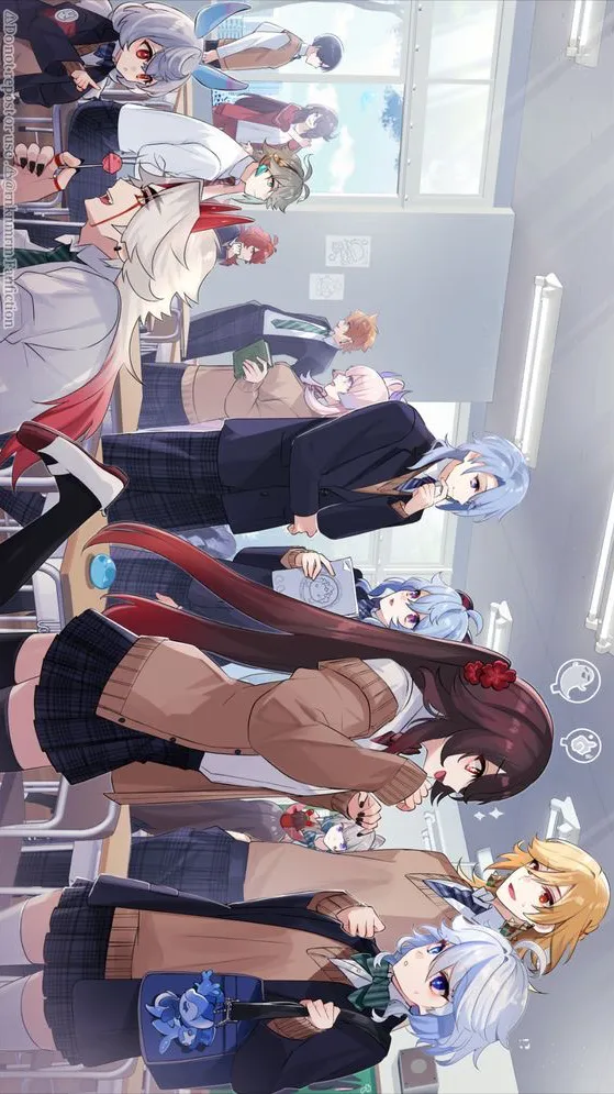 ai character: Genshin Impact background