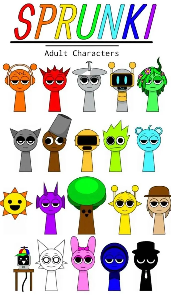 ai character: SPRUNKIS background