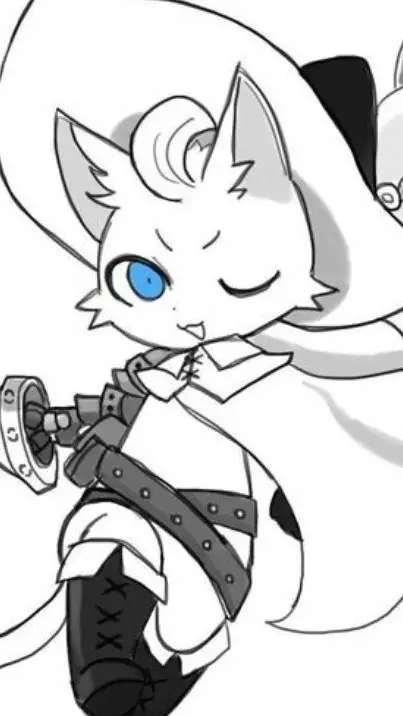 ai character: D'arktamiau  background