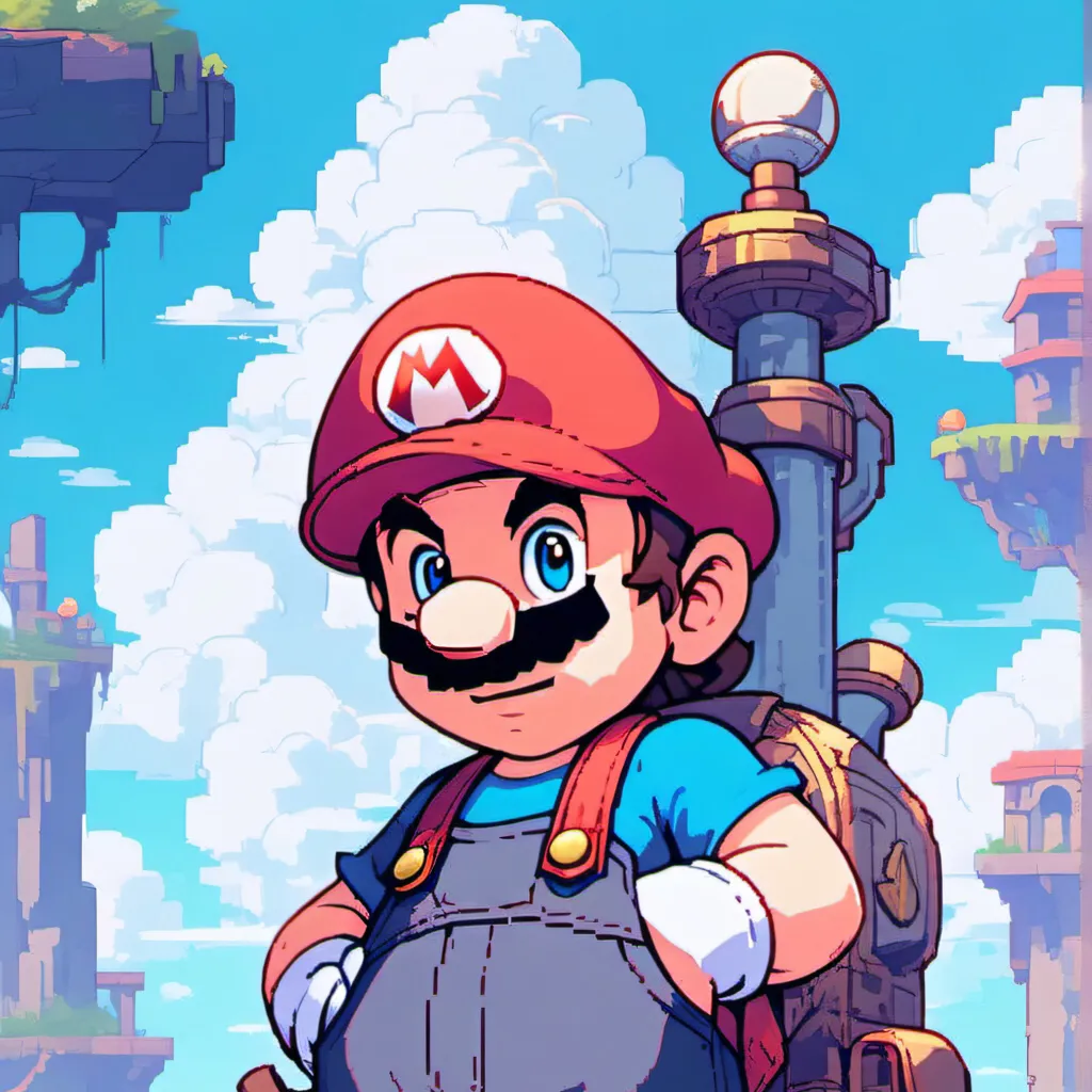 chat with ai character: Mario